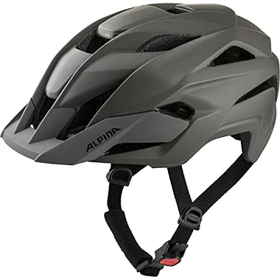 Abbildung von ALPINA KAMLOOP Individuell Anpassbarer, Leichter &amp; Sicherer Fullface Fahrradhelm mit Kinnbügel, für Erwachsene, Coffee Grey matt, S (51 55 cm)