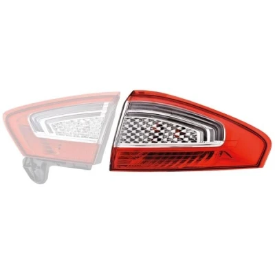 Abbildung von HELLA 9EL 354 997 061 Rückleuchte rechts äusserer Teil LED, PY21W mit Glühlampe, ohne Lampenträger FORD: MONDEO 4