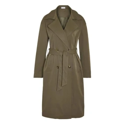 Abbildung von Noisy May Manya Trenchcoat, Damen, Größe: XS, Khaki