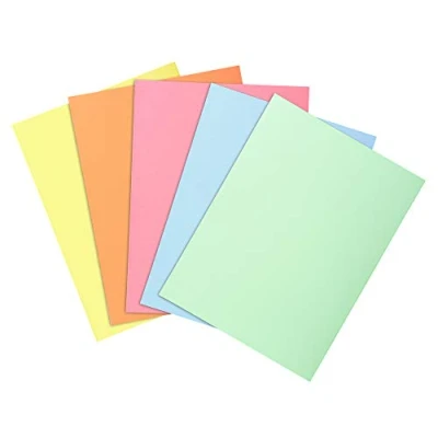 Abbildung von Exacompta 850100E 100er Pack Aktenteckel SUPER. Aus extra starkem Karton für DIN A4 in Pastellfarben PEFC™ zertifiziert farbig sortiert Hefter ideal das Büro und Schule die mobile Organisation