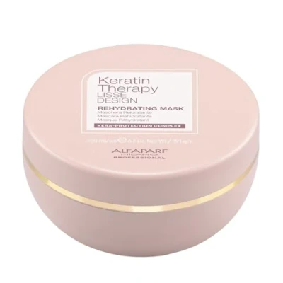 Abbildung von Alfaparf Milano Lisse Design Keratin Therapy Rehydrating Maske 200 ml