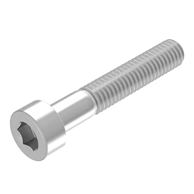 Abbildung von SECCARO Zylinderschraube M6 x 35 mm, Edelstahl V2A VA A2, DIN 912 / ISO 4762, Innensechskant, Teilgewinde, 20 Stück