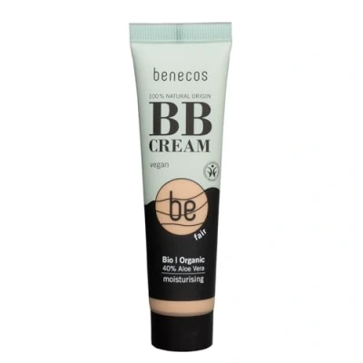 Abbildung von benecos Naturkosmetik BB Cream flüssig mittlere Deckkraft vegan fair