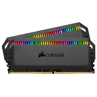 Abbildung von Corsair Dominator Platinum RGB 16GB (2x8GB) DDR4 3600MHz C18 Enthusiast LED Beleuchtung Arbeitsspeicher, schwarz