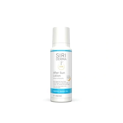 Abbildung von SIRIDERMA After Sun Lotion Mineralischer Sofortschutz für sensible Haut Basisch, natürlich und hochverträglich Mit Vitamin E (ohne Duft)