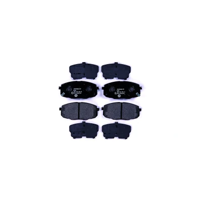 Abbildung von HELLA 8DB 355 010 611 Bremsbelagsatz mit akustischer Verschleißwarnung HYUNDAI: i30 II Hatchback, I Estate, Hatchback