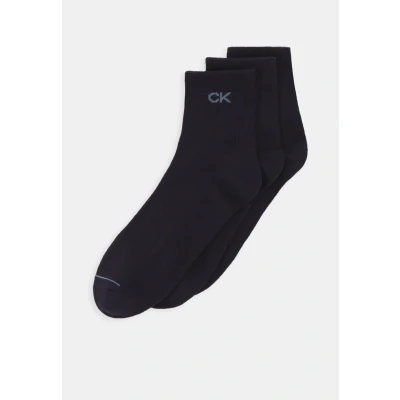 Abbildung von Calvin Klein Underwear MEN Short SOCK 3 PACK Socken, Herren, Größe: One Size, Navy