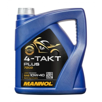 Abbildung von Mannol 4 Takt Plus 10W 40 4l Motoröl MN7202