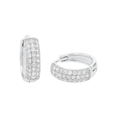 Abbildung von amor Creole für Damen, Sterling Silber 925, Zirkonia