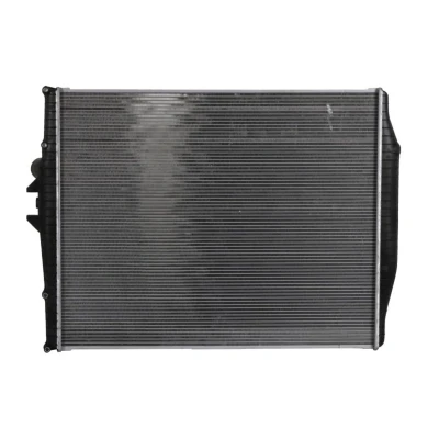 Abbildung von NRF 519701 Kühler, Motorkühlung Aluminium 900 716 56 ohne Rahmen Kühlrippen gelötet