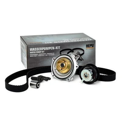 Abbildung von HEPU PK05420 Wasserpumpe + Zahnriemensatz 137 AUDI: A4 B5 Avant, A6 C5 Saloon, VOLKSWAGEN: Passat Estate, Saloon