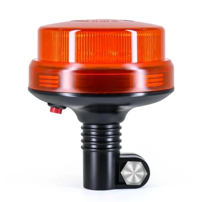 Abbildung von antom LED Warnleuchte,12V 24V Gelb Rundumleuchte Schraubvorrichtung flach für Gabelstapler Traktor Golfwagen UTV Anhänger SUV…
