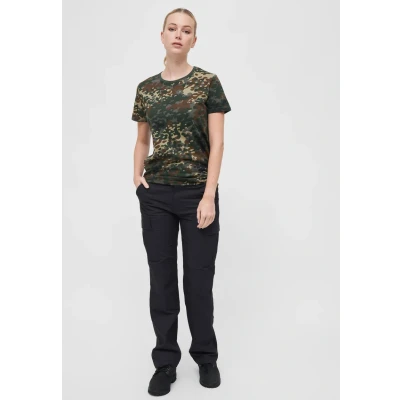 Abbildung von Brandit Tshirt print, Damen, Größe: 5XL, Flecktarn