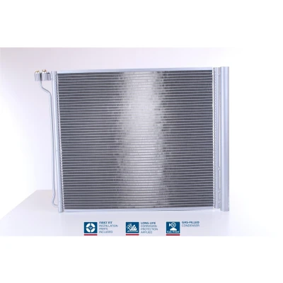 Abbildung von NISSENS 940339 Klimakondensator mit Trockner Aluminium 609 R 134a BMW: X5, X6