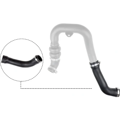 Abbildung von GATES 09 0934 Ladeluftschlauch AEM (Ethylen Acrylat Kautschuk) FORD: Ranger Mk3