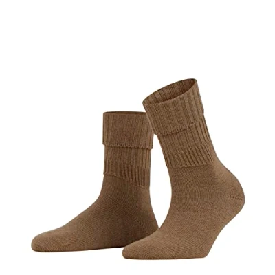 Abbildung von Falke Striggings RIB BOOT SOCK WARM Socken, Damen, Größe: 39 42, Nutmeg mel