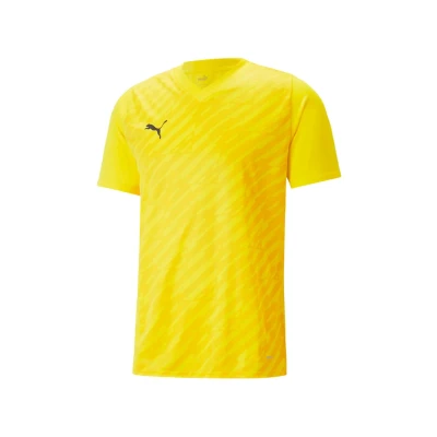 Abbildung von Puma Teamultimate Sport Tshirt, Herren, Größe: Small, Gelb