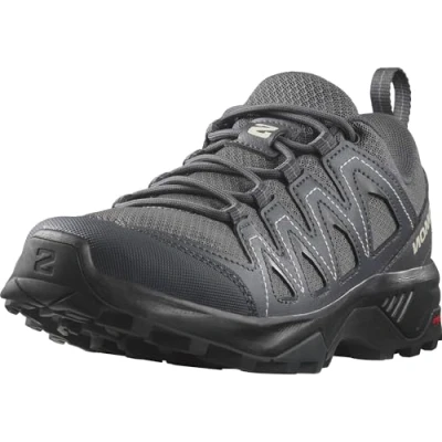 Abbildung von Salomon X Braze Damen Outdoorschuhe, Hiking Basics, Sportliches Design, Vielseitiger Einsatz, Pewter, 43 1/3