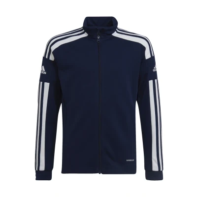 Abbildung von adidas Performance Squadra Trainingsjacke für Kinder, Größe: 116, Blauweiss