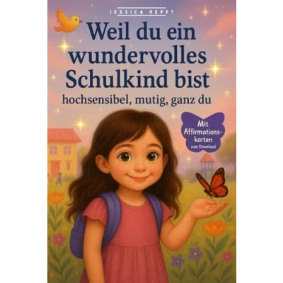 Abbildung von Weil du Ein wundervolles Schulkind bist hochsensibel, mutig, ganz du: Einfühlsame Geschichten &amp; Affirmationen für Mädchen ab 6 Jahren / ... Geschenk zur Einschulung im 1. Schuljahr