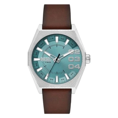Abbildung von Diesel Traditional Scraper Uhr, Herren, Größe: One Size, Brown