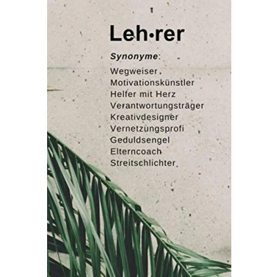 Abbildung von Lehrer Notizbuch als Geschenk: 120 Seiten I A5 Format Journal Tagebuch dotted gepunktet