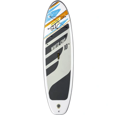 Abbildung von Hydro Force Bestway SUP Allround Board Set White Cap mit Sitz 305 x 84 12 cm