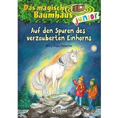 Abbildung von Das magische Baumhaus junior (Band 33) auf den Spuren des verzauberten Einhorns: Begib dich mit Anne und Philipp die Suche nach dem verwunschenen Einhorn Erstlesebuch für Kinder ab 6 Jahren