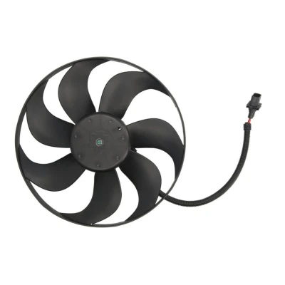 Abbildung von THERMOTEC D8W017TT Lüfter 345 12 100 ohne Kühlerlüfterrahmen (Zarge) VOLKSWAGEN: Golf 5, 4, 4 Variant, AUDI: A3 Hatchback, TT Coupe