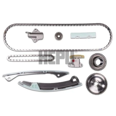 Abbildung von HEPU 21 0435 Steuerkettensatz Zahnkette, Kette geschlossen RENAULT: SCENIC 3, NISSAN: Qashqai / Qashqai+2 I