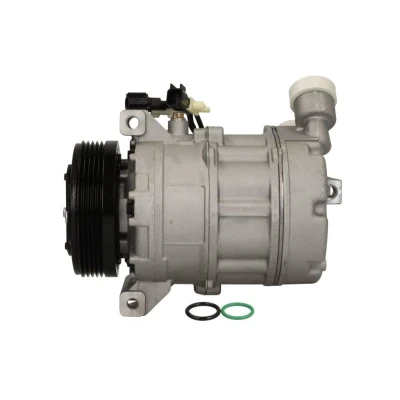 Abbildung von NRF EASY FIT 32737 Kompressor DCS17EC 12 PAG 46 mit Kompressoröl, Dichtring VOLVO: XC60 I, V70 3, S80 II, FORD: S Max Mk1, MONDEO 4