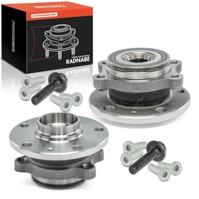 Abbildung von Frankberg 2x Radlager Radlagersatz Vorne unterstützt die ABS Funktion Kompatibel mit Golf Plus Passa.t A3 8P1 A1 Q3 Leon 1P1 Octavi.a II Superb Yeti Tigua.n Toura.n Cadd.y