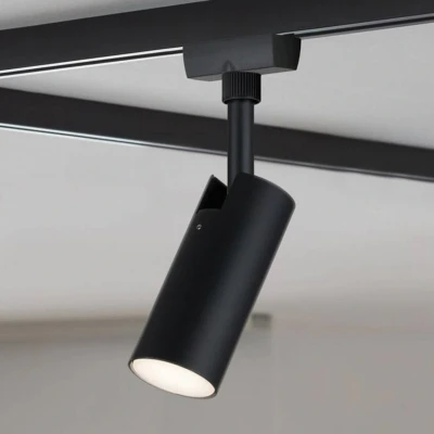 Abbildung von Paulmann Schienensystem Leuchten »URail Schienenspot Tubo Einzelspot 234lm 4,5W 4000K 230V Schwarz matt«, (1 tlg.), Einzelspot, dimmbar