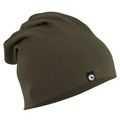 Abbildung von STARK SOUL Slouch Beanie Mütze für Damen &amp; Herren (Unisex), leichte Jersey Mütze, Einheitsgröße (Blau)