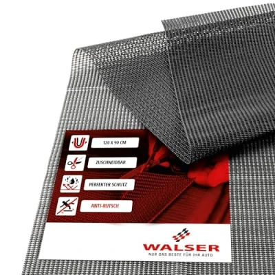 Abbildung von WALSER 30001 Anti Rutsch Matte 120cm 90cm schwarz