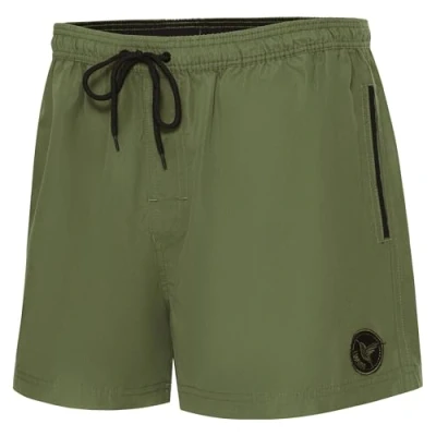 Abbildung von Ladeheid Badehose Herren Bequeme Badeshorts Kurz mit Seitentaschen und Schnürchen, Netzfütterung, Perfekt für Sommer, Strand Schwimmbad LA40 199 (Khaki, 3XL)
