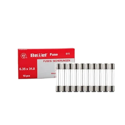Abbildung von 10er Päckchen Sicherungen 15A flink 6,3x32mm