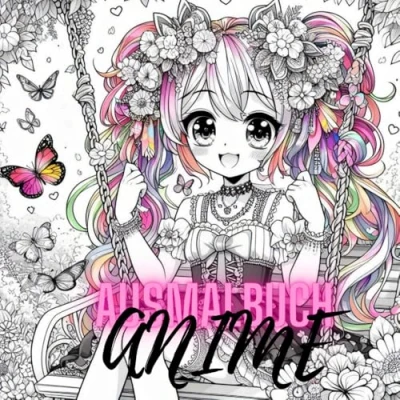 Abbildung von Anime Welten zum Ausmalen: Dein kreatives Abenteuer: Das perfekte Geschenk. Cooles Ausmalbuch für Teenager Jungen und Mädchen ab 8 Jahren ... Stressabbau Freizeit Kreativität