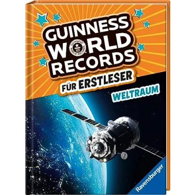 Abbildung von Guinness World Records für Erstleser Weltraum (Rekordebuch zum Lesenlernen)
