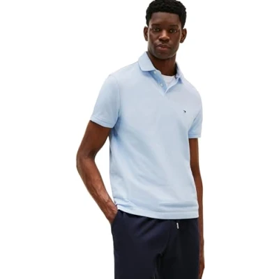 Abbildung von Tommy Hilfiger 1985 Regular Poloshirt, Herren, Größe: XS, Breezy blue