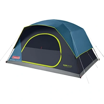 Abbildung von Coleman Skydome 6 Zelt6 Personen Campingzeltextra dunkle SchlafkabineKuppelzelt100% wasserdichtAufbau in 5 Minuten