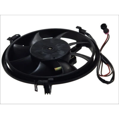 Abbildung von THERMOTEC D8A004TT Lüfter 280 12 80 mit Kühlerlüfterrahmen (Zarge) AUDI: A4 B5 Avant, B6 Saloon, VOLKSWAGEN: Passat GP Estate