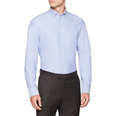 Abbildung von Seidensticker SLIM FIT Hemd, Herren, Größe: 37, Light blue