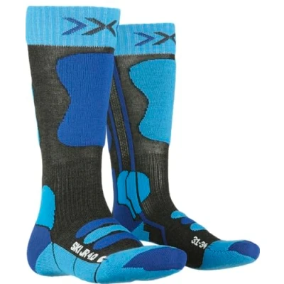 Abbildung von X Socks Kinder SKI JUNIOR 4.0 Socks, Anthracite Melange/G, 27/30