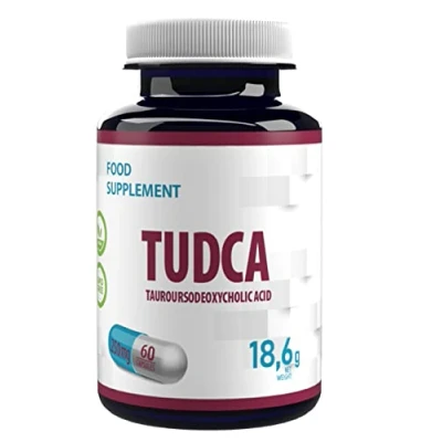 Abbildung von TUDCA Leberunterstützung, Entgiftung, Reinigung 60 Vegan Kapseln 250mg hohe Stärke Ergänzung
