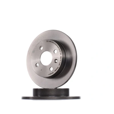Abbildung von BREMBO COATED DISC LINE 08.7626.11 Bremsscheibe 240 10 4 voll beschichtet mit Schrauben OPEL: Meriva A, Astra G Caravan, CC