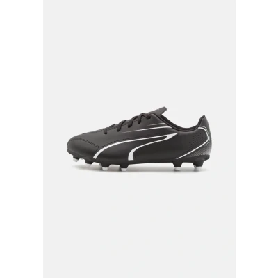 Abbildung von Puma Vitoria FG/AG Unisex Fußballschuh Nocken für Kinder, Größe: 28, Black/white Schuhe