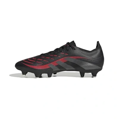 Abbildung von adidas Performance Predator League SOFT Ground Fußballschuh Stollen, Herren, Größe: 44 2/3, Core black/grey four/lucid red Schuhe