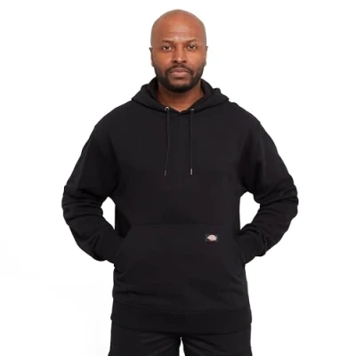 Abbildung von Dickies, Herren, Fleece Hoodie mit mittlerem Gewicht, regular, Schwarz, L