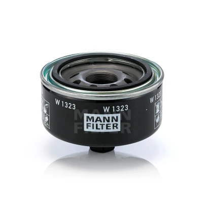 Abbildung von MANN FILTER W 1323 Ölfilter 1 1/2 16 UN mit einem Rücklaufsperrventil Anschraubfilter VOLKSWAGEN: LT 28 46 II Platform / Chassis, 2 Kasten